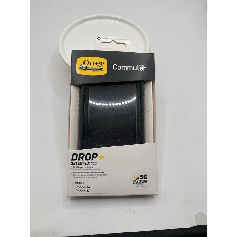 Otterbox Commuter Series New IPhone 13/14 Black Case Drop Protection